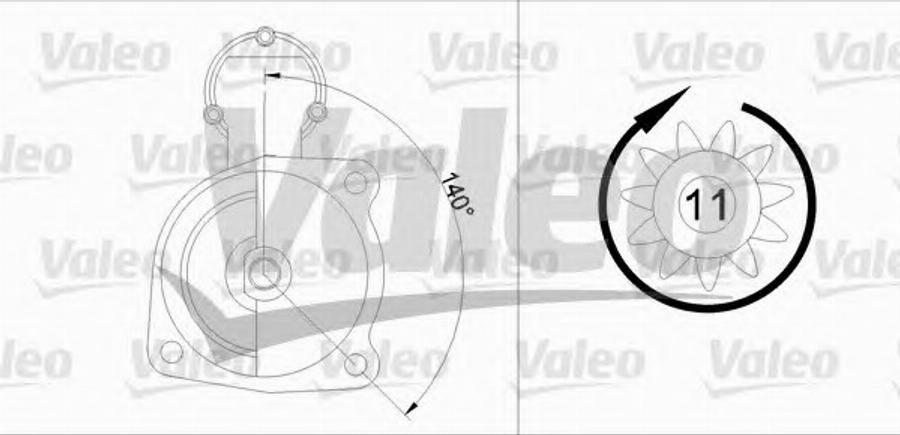 Valeo 436075 - Starteris www.autospares.lv