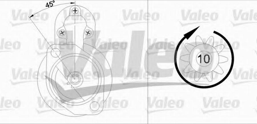 Valeo 436070 - Starteris autospares.lv