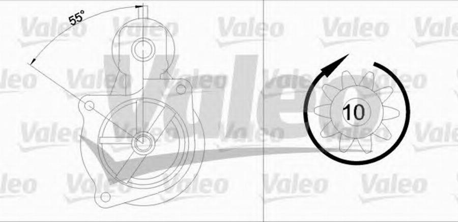 Valeo 436072 - Starteris www.autospares.lv