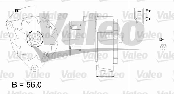 Valeo 436125 - Ģenerators www.autospares.lv