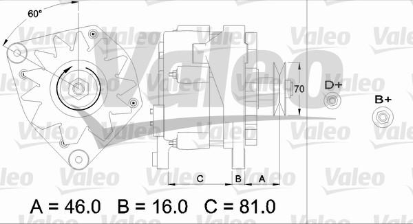 Valeo 436398 - Ģenerators autospares.lv