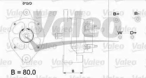 Valeo 436355 - Ģenerators www.autospares.lv