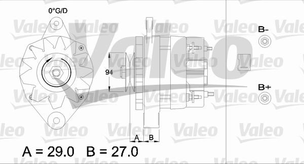 Valeo 436374 - Alternator www.autospares.lv