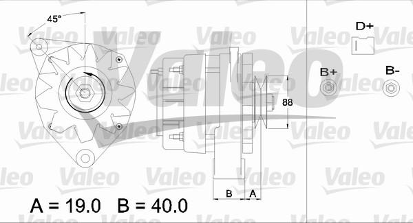 Valeo 436373 - Ģenerators autospares.lv