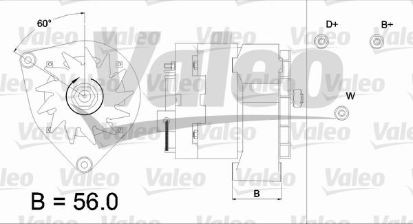 Valeo 436290 - Ģenerators autospares.lv