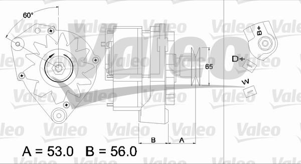 Valeo 436292 - Ģenerators www.autospares.lv