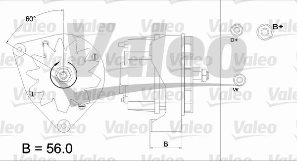 Valeo 436212 - Ģenerators autospares.lv