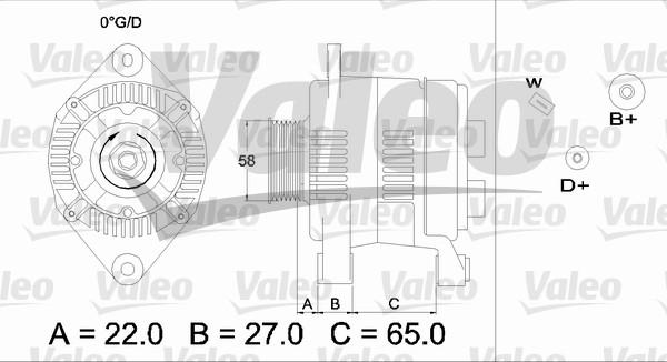 Valeo 436275 - Alternator www.autospares.lv