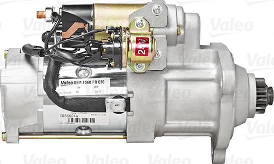 Valeo 438250 - Starteris www.autospares.lv