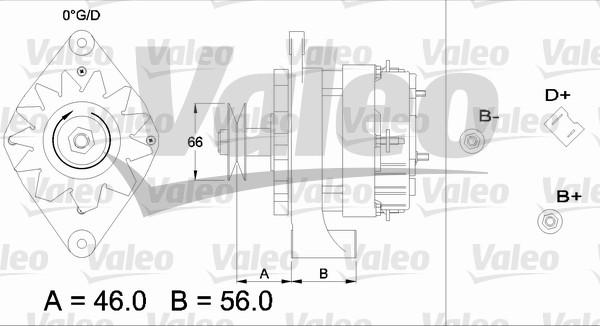 Valeo 433417 - Alternator www.autospares.lv