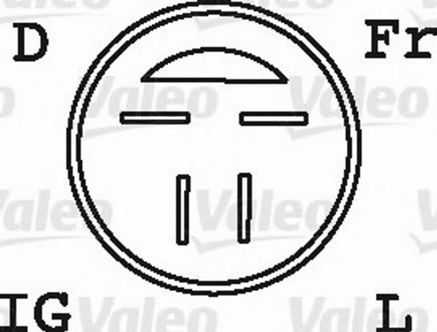 Valeo 437645 - Генератор www.autospares.lv