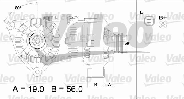 Valeo 437342 - Alternator www.autospares.lv