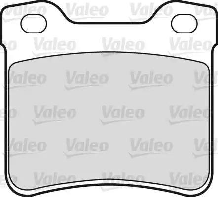 Valeo 598469 - Bremžu uzliku kompl., Disku bremzes www.autospares.lv