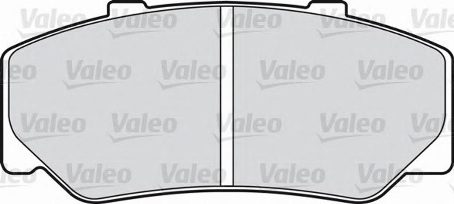 Valeo 598529 - Bremžu uzliku kompl., Disku bremzes www.autospares.lv