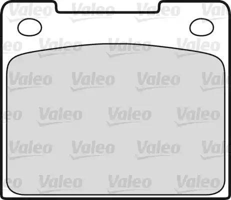 Valeo 598159 - Brake Pad Set, disc brake www.autospares.lv