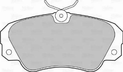 Delphi LP0848 - Brake Pad Set, disc brake www.autospares.lv