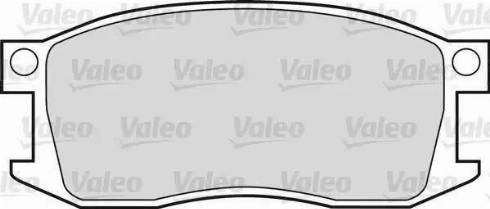 Valeo 551521 - Bremžu uzliku kompl., Disku bremzes www.autospares.lv