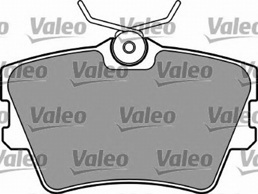 Valeo 597488 - Brake Pad Set, disc brake www.autospares.lv