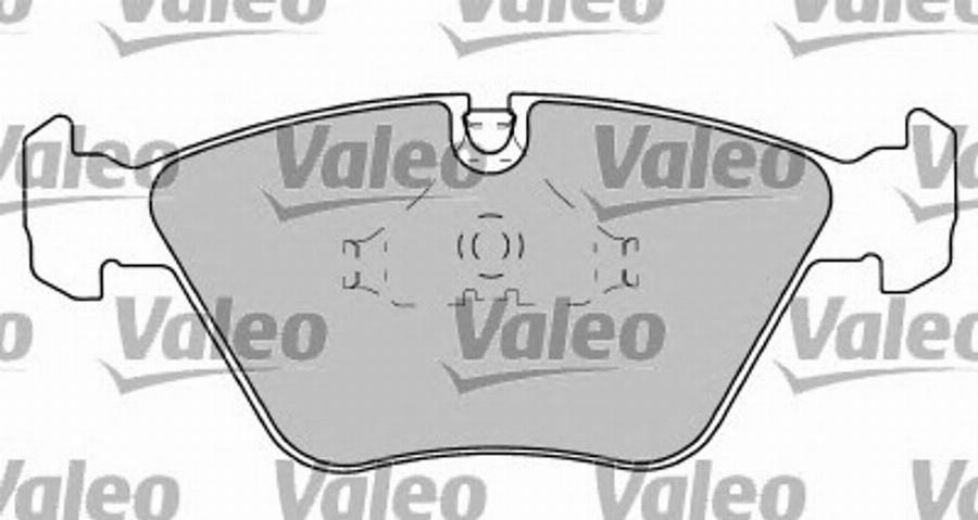 Valeo 597151 - Тормозные колодки, дисковые, комплект www.autospares.lv