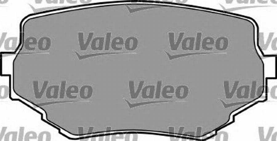 Valeo 597300 - Тормозные колодки, дисковые, комплект www.autospares.lv