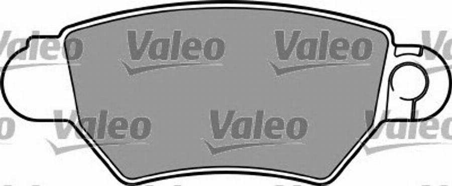 Valeo 597279 - Bremžu uzliku kompl., Disku bremzes www.autospares.lv