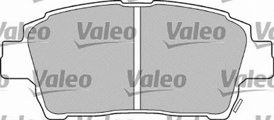 Valeo 540964 - Тормозные колодки, дисковые, комплект www.autospares.lv