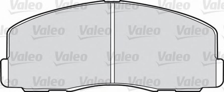 Valeo 540 455 - Тормозные колодки, дисковые, комплект www.autospares.lv