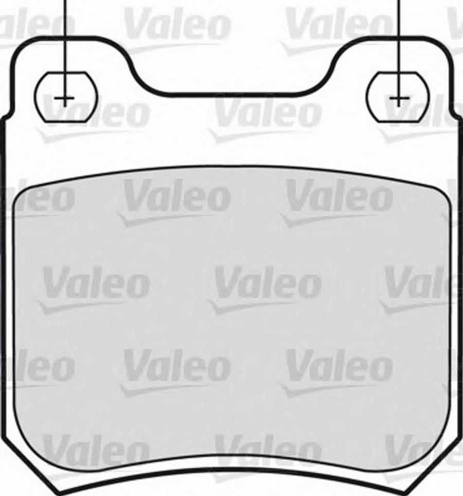 Valeo 540 450 - Brake Pad Set, disc brake www.autospares.lv