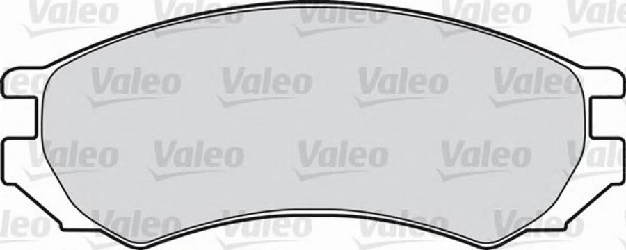 Valeo 540 461 - Bremžu uzliku kompl., Disku bremzes www.autospares.lv