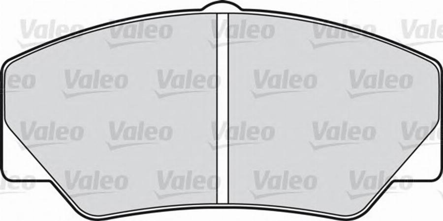 Valeo 540 407 - Bremžu uzliku kompl., Disku bremzes www.autospares.lv