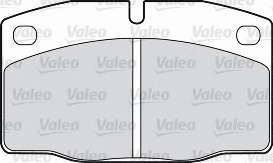 Valeo 540480 - Тормозные колодки, дисковые, комплект www.autospares.lv