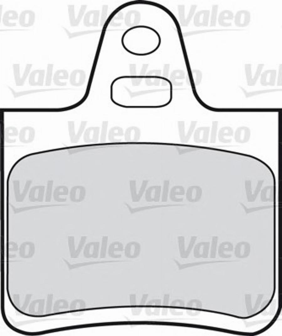 Valeo 540 428 - Bremžu uzliku kompl., Disku bremzes www.autospares.lv