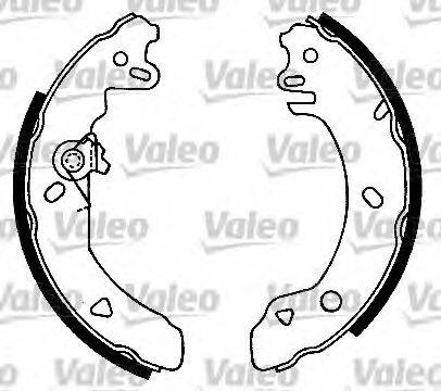 Valeo 554716 - Bremžu loku komplekts www.autospares.lv