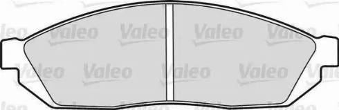 Valeo 598223 - Bremžu uzliku kompl., Disku bremzes www.autospares.lv