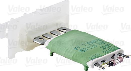 Valeo 509898 - Rezistors, Salona ventilators www.autospares.lv