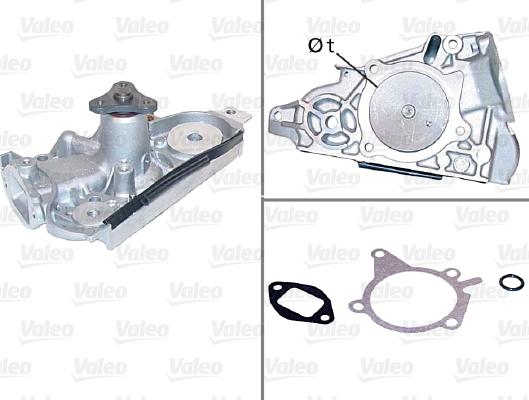 Valeo 506948 - Ūdenssūknis www.autospares.lv