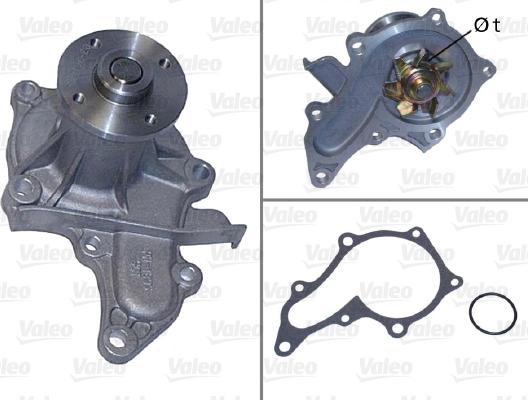 Valeo 506942 - Ūdenssūknis www.autospares.lv