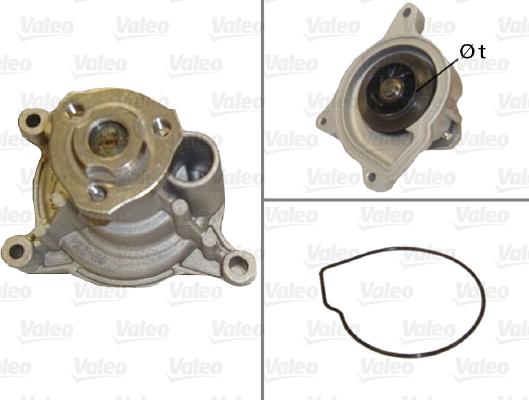 Valeo 506950 - Water Pump www.autospares.lv