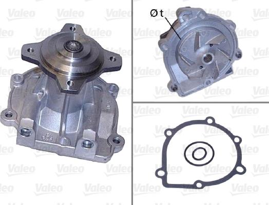 Valeo 506904 - Ūdenssūknis autospares.lv