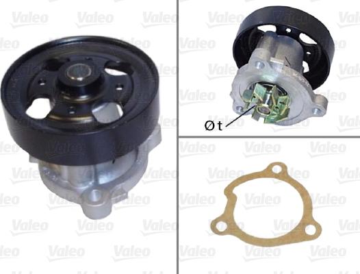 Valeo 506916 - Ūdenssūknis www.autospares.lv