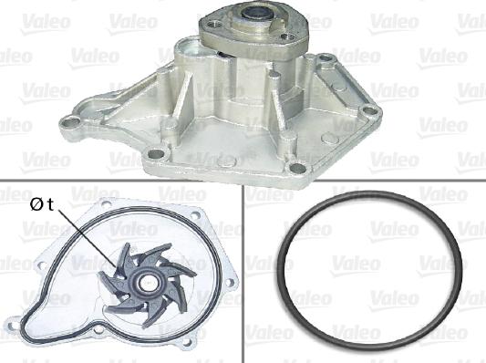 Valeo 506911 - Водяной насос www.autospares.lv