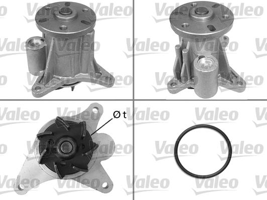 Valeo 506988 - Водяной насос www.autospares.lv