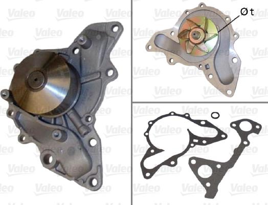 Valeo 506935 - Water Pump www.autospares.lv