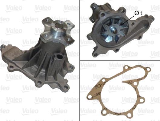 Valeo 506927 - Ūdenssūknis www.autospares.lv