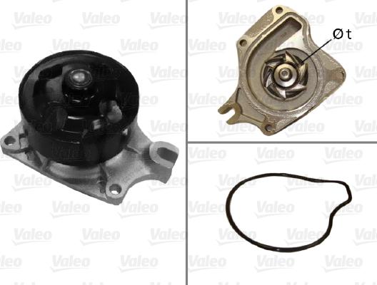 Valeo 506973 - Ūdenssūknis www.autospares.lv