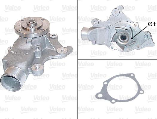 Valeo 506446 - Ūdenssūknis www.autospares.lv