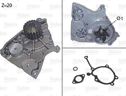 Valeo 506400 - Water Pump www.autospares.lv