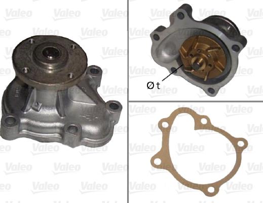 Valeo 506482 - Водяной насос www.autospares.lv