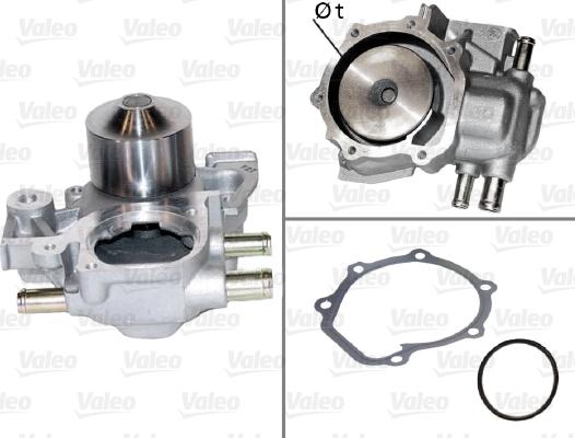 Valeo 506439 - Ūdenssūknis www.autospares.lv