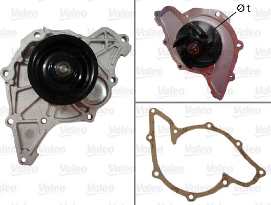 Valeo 506591 - Water Pump www.autospares.lv